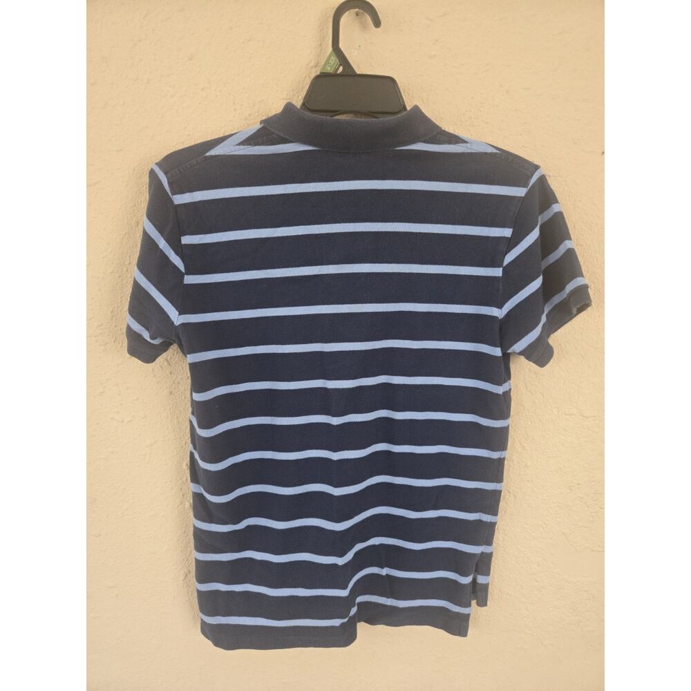 Polo By Ralph Lauren Mens Custom Fit Medium Blue Short Sleeved Polo Shirt - Picture 2 of 5